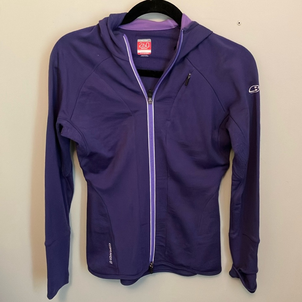 Icebreaker Deep Purple Hooded Jacket